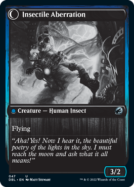 Delver of Secrets // Insectile Aberration [Innistrad: Double Feature] | Good Games North