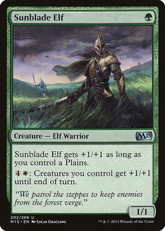Sunblade Elf [Magic 2015] | Good Games North