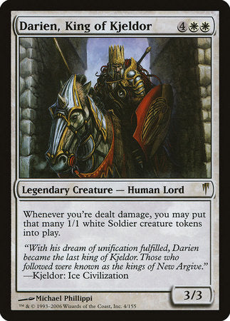 Darien, King of Kjeldor [Coldsnap] | Good Games North