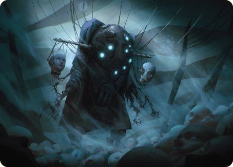 Meldweb Curator Art Card [Phyrexia: All Will Be One Art Series] | Good Games North