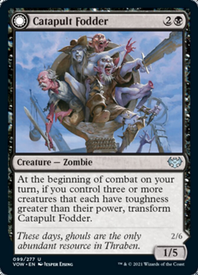 Catapult Fodder // Catapult Captain [Innistrad: Crimson Vow] | Good Games North