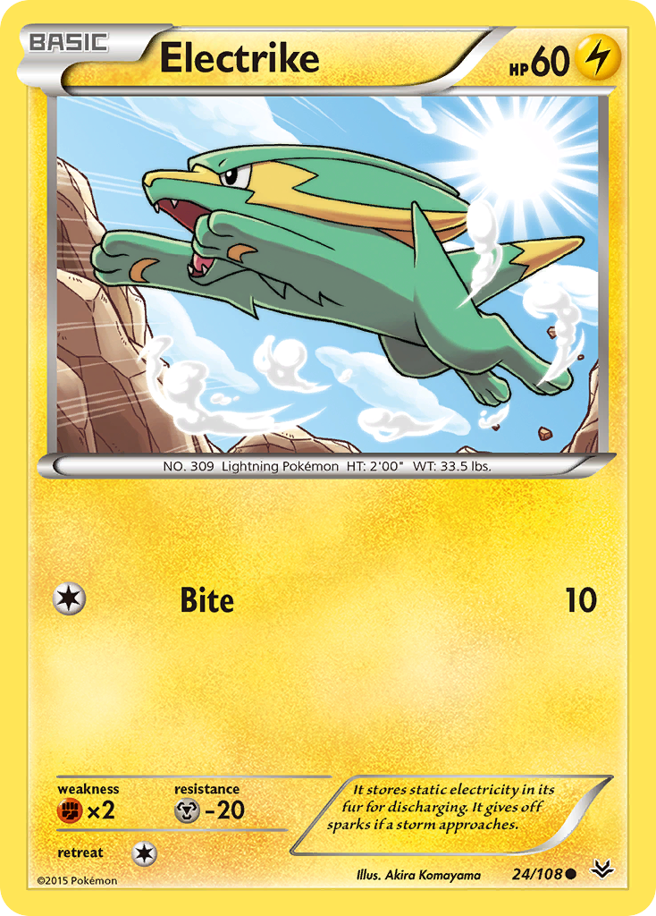 Electrike (24/108) [XY: Roaring Skies] | Good Games North