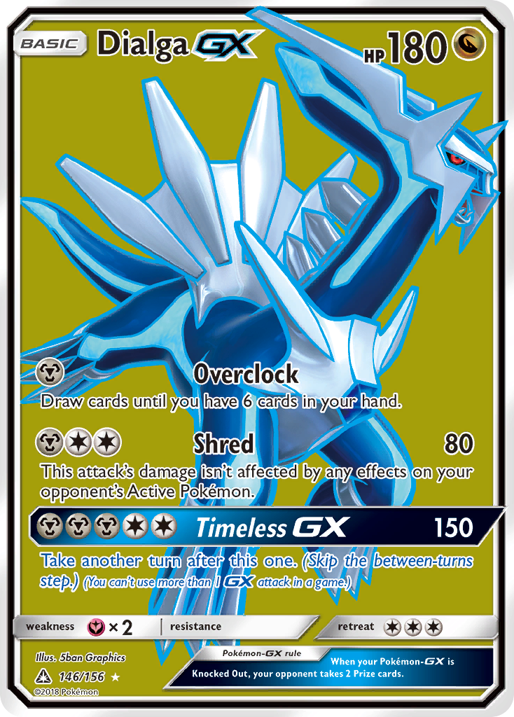 Dialga GX (146/156) [Sun & Moon: Ultra Prism] | Good Games North