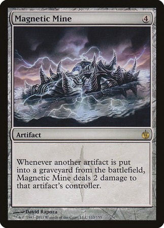 Magnetic Mine [Mirrodin Besieged] | Good Games North
