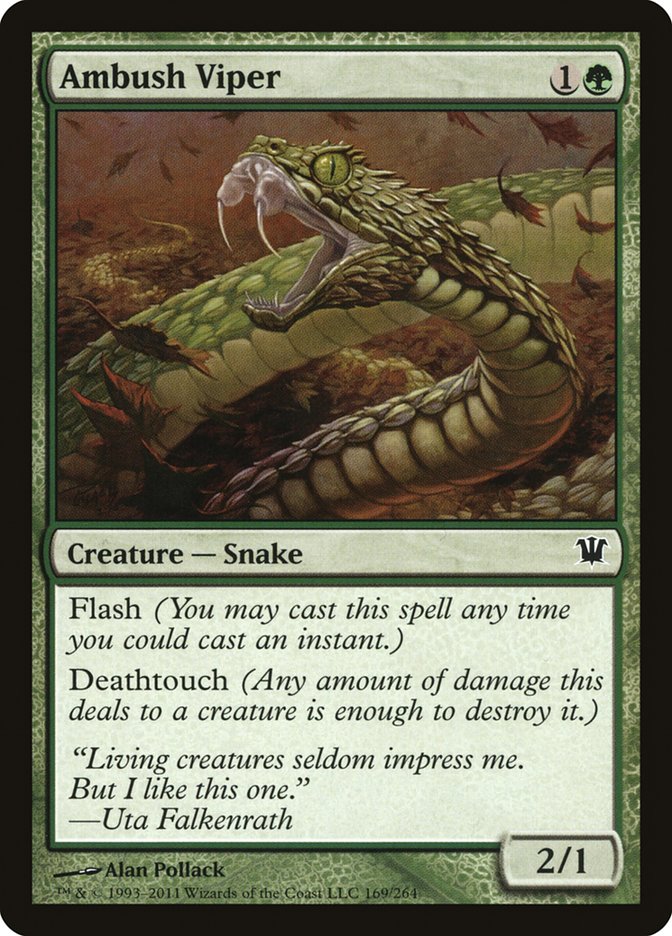 Ambush Viper [Innistrad] | Good Games North