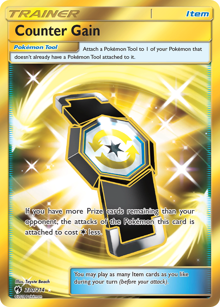 Counter Gain (230/214) [Sun & Moon: Lost Thunder] | Good Games North