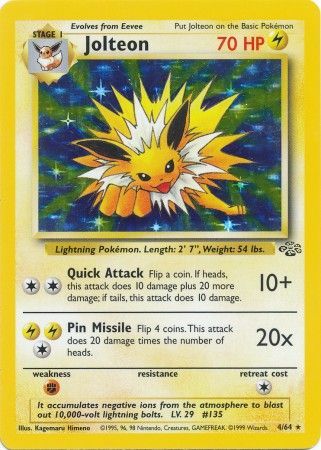 Jolteon (4/64) [Jungle Unlimited] | Good Games North