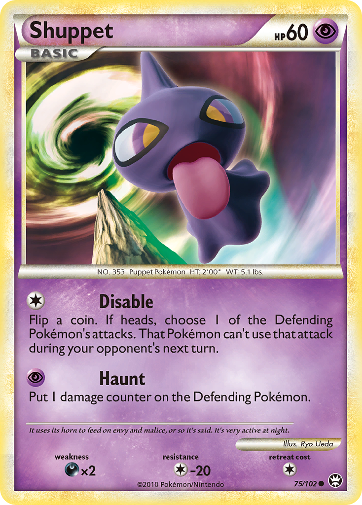 Shuppet (75/102) [HeartGold & SoulSilver: Triumphant] | Good Games North