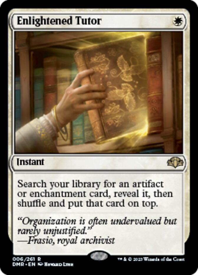 Enlightened Tutor [Dominaria Remastered] | Good Games North