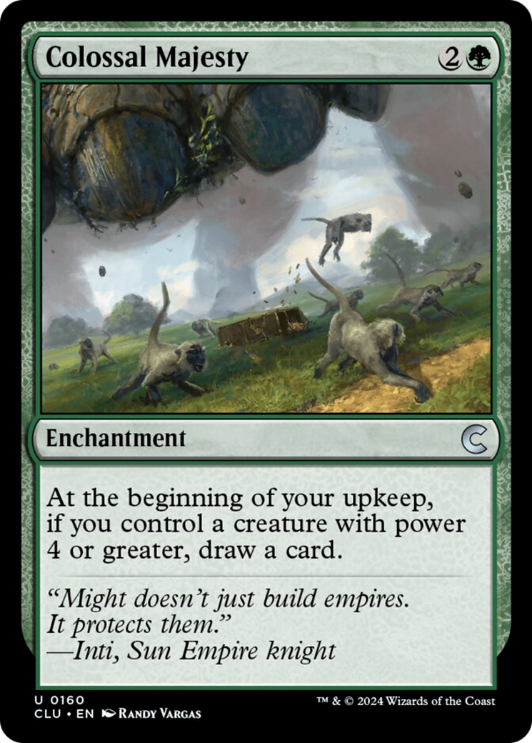 Colossal Majesty [Ravnica: Clue Edition] | Good Games North