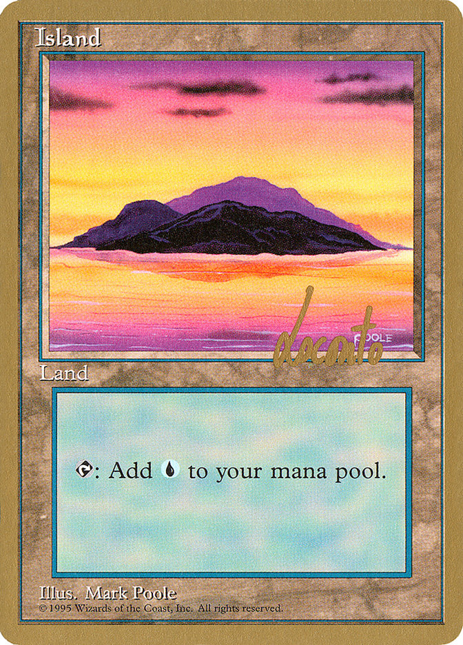 Island (ml368) (Michael Loconto) [Pro Tour Collector Set] | Good Games North