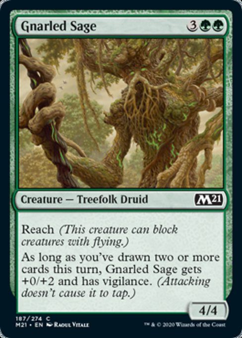 Gnarled Sage [Core Set 2021] | Good Games North
