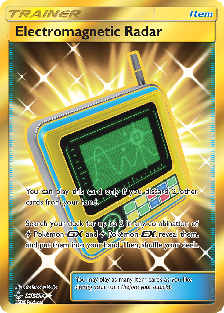 Electromagnetic Radar (230/214) [Sun & Moon: Unbroken Bonds] | Good Games North