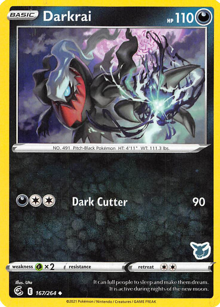 Darkrai (167/264) (Eevee Deck) [Battle Academy 2022] | Good Games North