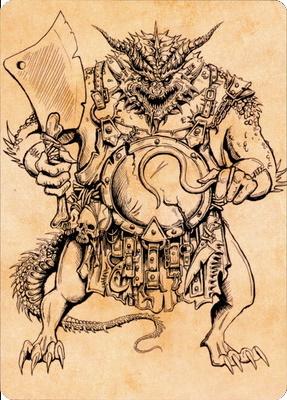 Thrakkus the Butcher Art Card [Commander Legends: Battle for Baldur's Gate Art Series] | Good Games North