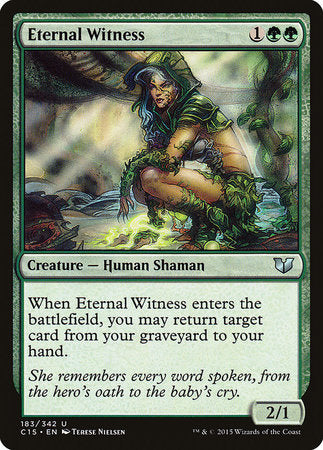 Eternal Witness [Commander 2015] | Good Games North