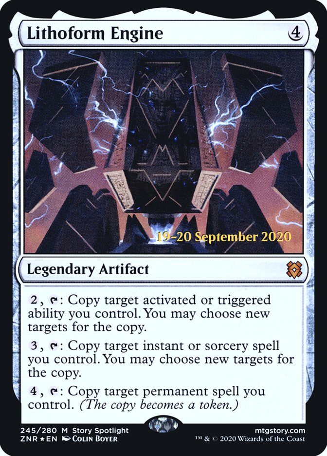 Lithoform Engine  [Zendikar Rising Prerelease Promos] | Good Games North