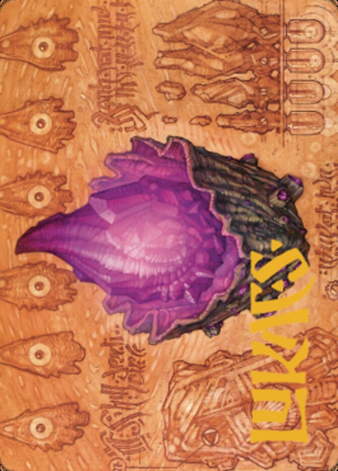 Thorn of Amethyst Art Card (Gold-Stamped Signature) [The Brothers' War Art Series] | Good Games North