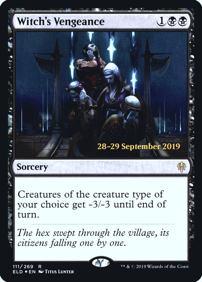 Witch's Vengeance  [Throne of Eldraine Prerelease Promos] | Good Games North