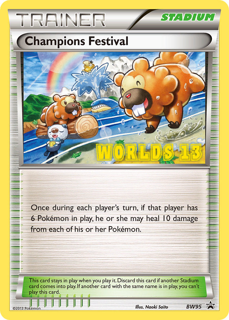 Champions Festival (BW95) (2013 Champion) [Black & White: Black Star Promos] | Good Games North