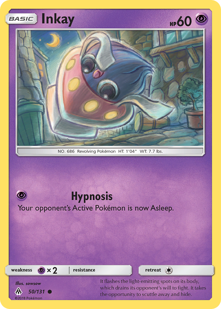 Inkay (50/131) [Sun & Moon: Forbidden Light] | Good Games North