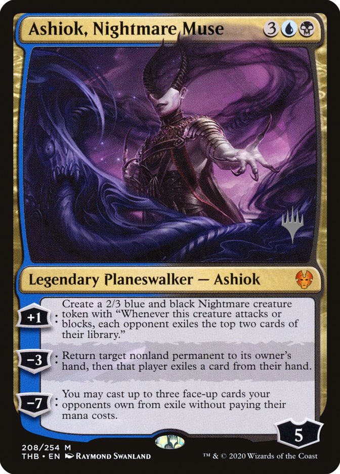Ashiok, Nightmare Muse (Promo Pack) [Theros Beyond Death Promos] | Good Games North
