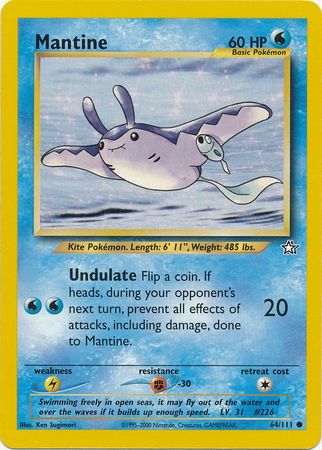Mantine (64/111) [Neo Genesis Unlimited] | Good Games North