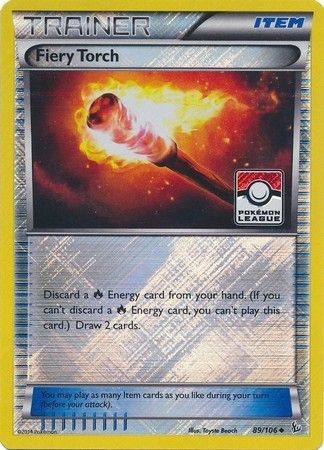 Fiery Torch (89/106) (League Promo) [XY: Flashfire] | Good Games North