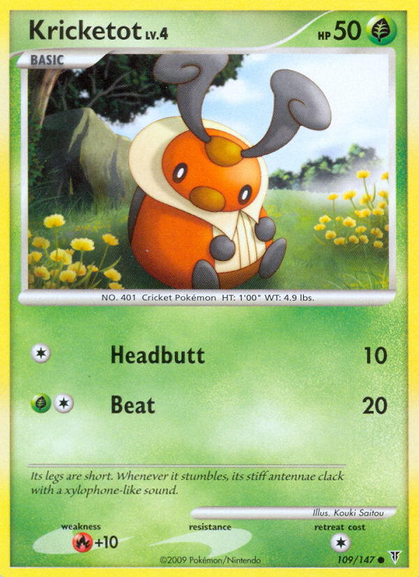 Kricketot (109/147) [Platinum: Supreme Victors] | Good Games North
