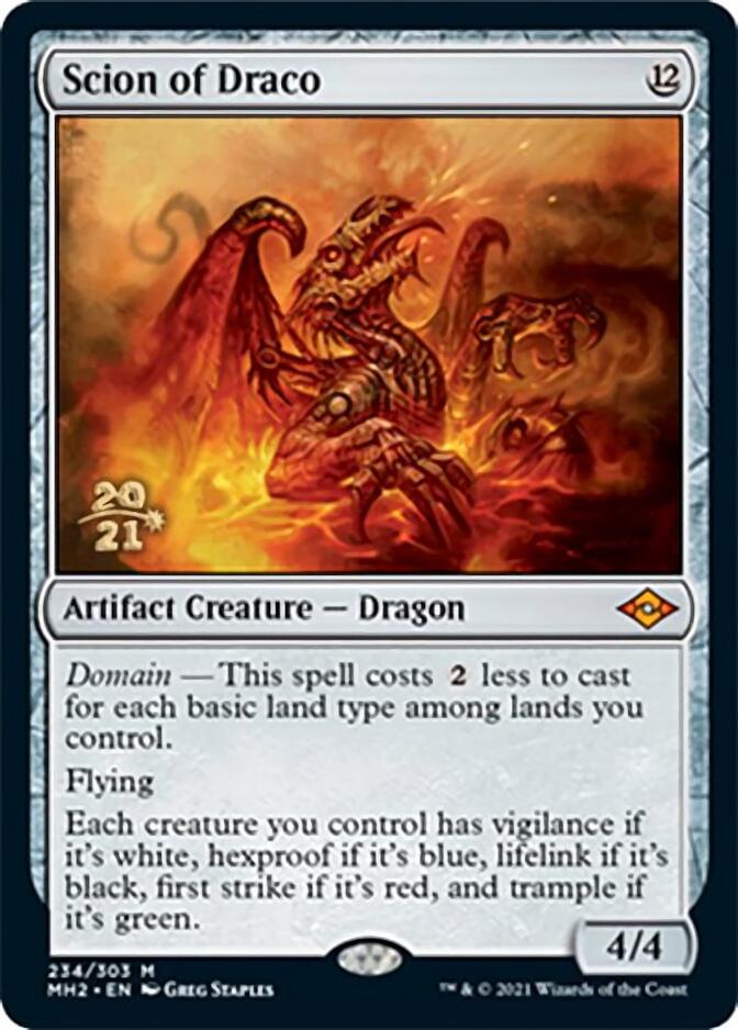 Scion of Draco [Modern Horizons 2 Prerelease Promos] | Good Games North
