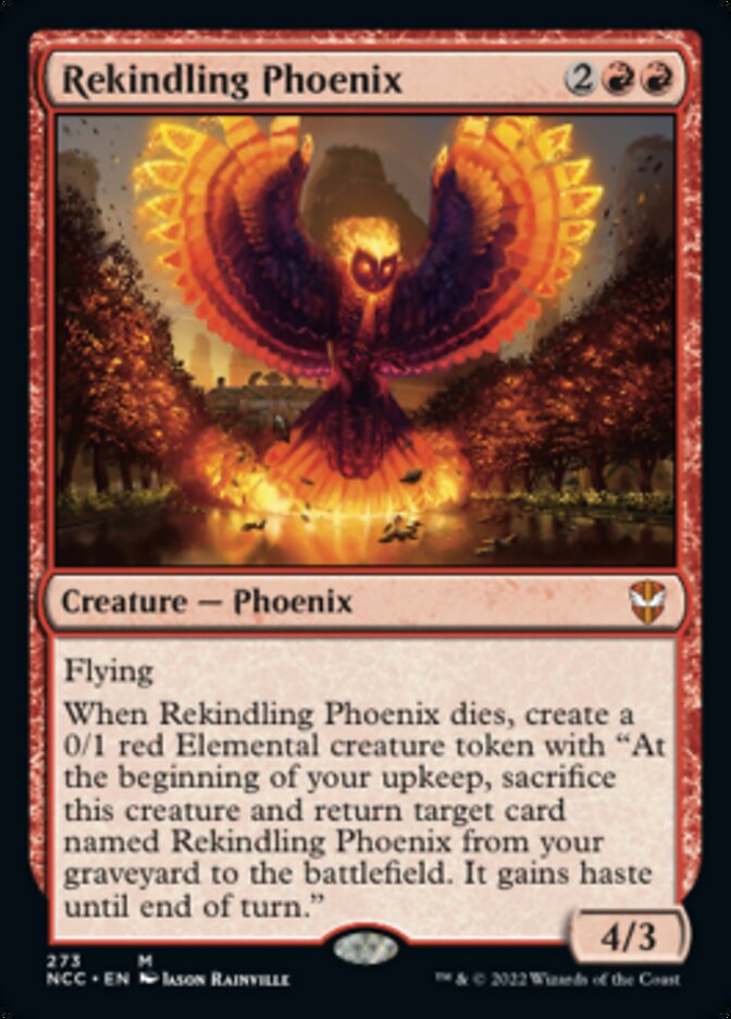 Rekindling Phoenix [Streets of New Capenna Commander] | Good Games North