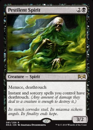 Pestilent Spirit [Ravnica Allegiance] | Good Games North