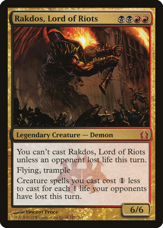 Rakdos, Lord of Riots [Return to Ravnica] | Good Games North