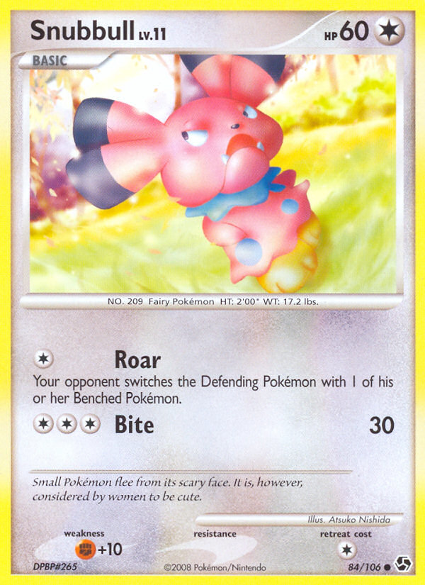 Snubbull (84/106) [Diamond & Pearl: Great Encounters] | Good Games North