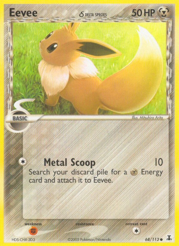 Eevee (68/113) (Delta Species) [EX: Delta Species] | Good Games North
