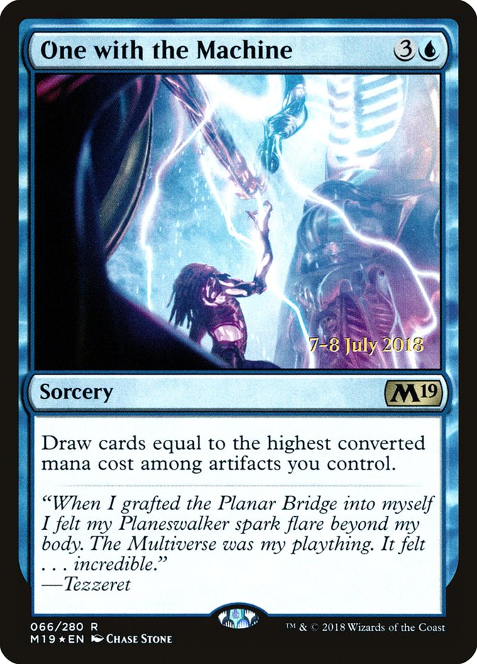 One with the Machine  [Core Set 2019 Prerelease Promos] | Good Games North
