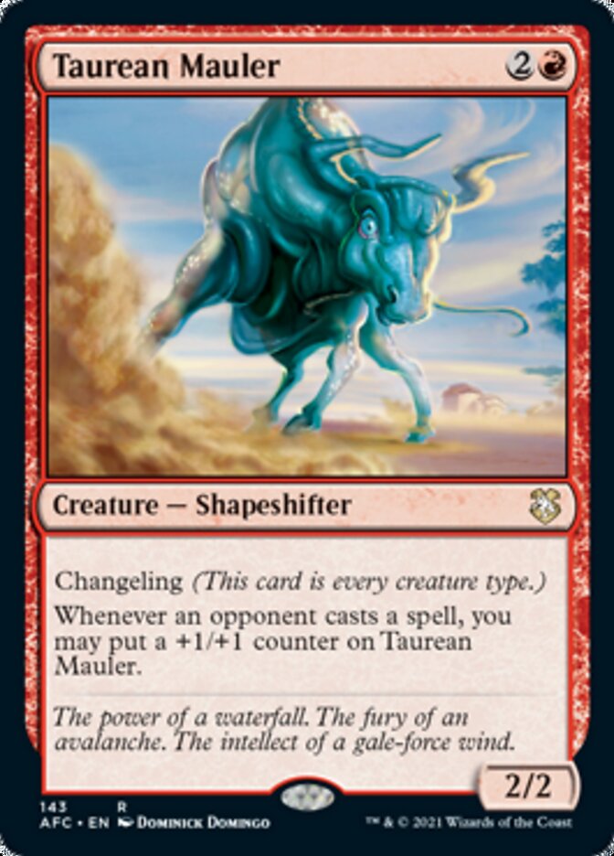 Taurean Mauler [Dungeons & Dragons: Adventures in the Forgotten Realms Commander] | Good Games North