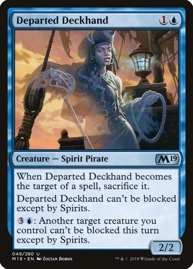 Departed Deckhand [Core Set 2019] | Good Games North