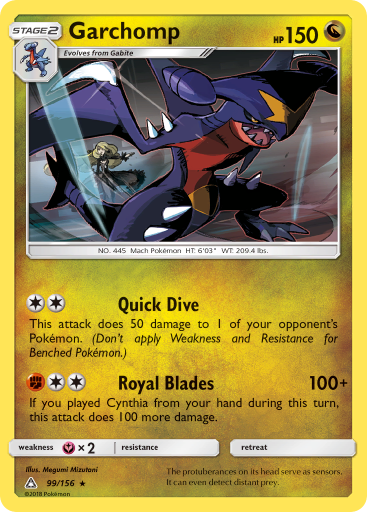 Garchomp (99/156) [Sun & Moon: Ultra Prism] | Good Games North
