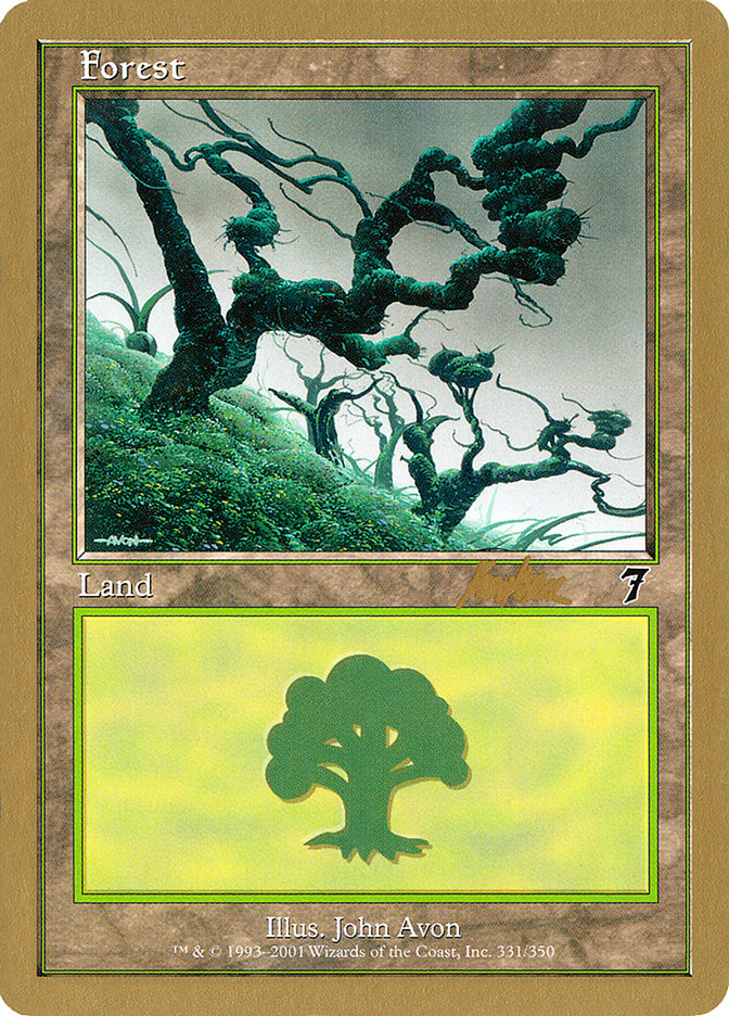 Forest (bk331) (Brian Kibler) [World Championship Decks 2002] | Good Games North