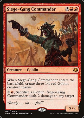 Siege-Gang Commander [Game Night] | Good Games North