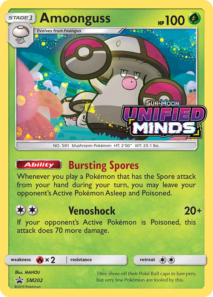 Amoonguss (SM202) [Sun & Moon: Black Star Promos] | Good Games North