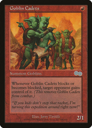 Goblin Cadets [Urza's Saga] | Good Games North