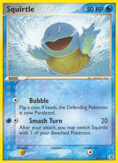 Squirtle (83/112) [EX: FireRed & LeafGreen] | Good Games North