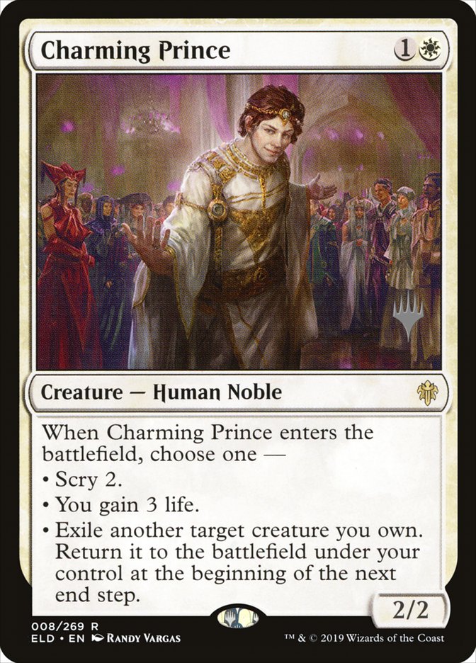 Charming Prince (Promo Pack) [Throne of Eldraine Promos] | Good Games North
