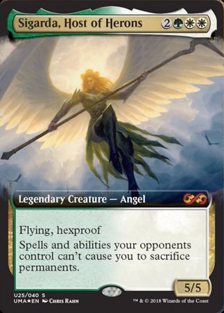 Sigarda, Host of Herons [Ultimate Box Topper] | Good Games North