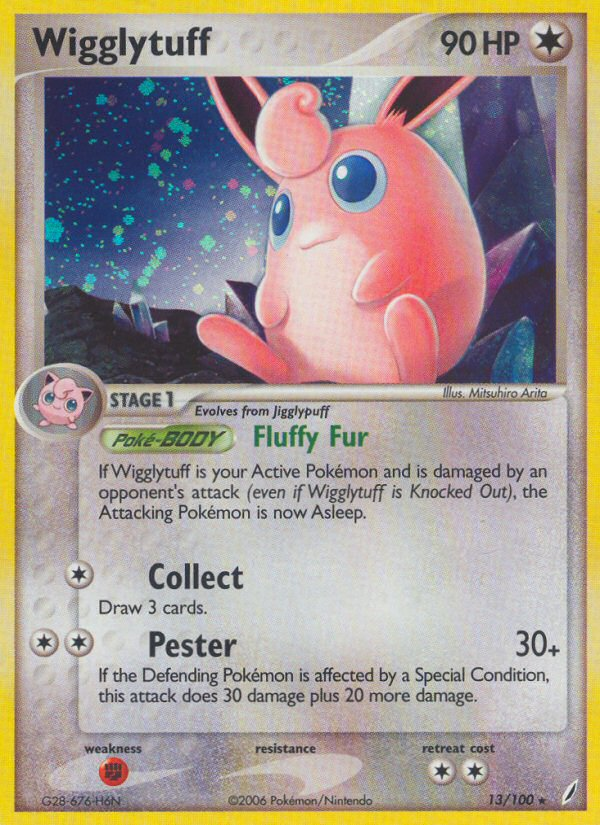 Wigglytuff (13/100) [EX: Crystal Guardians] | Good Games North
