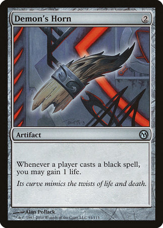 Demon's Horn [Duels of the Planeswalkers] | Good Games North
