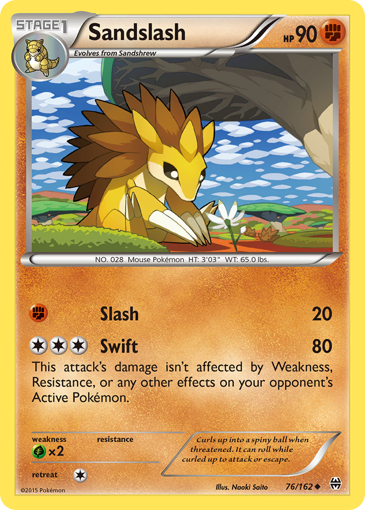 Sandslash (76/162) [XY: BREAKthrough] | Good Games North