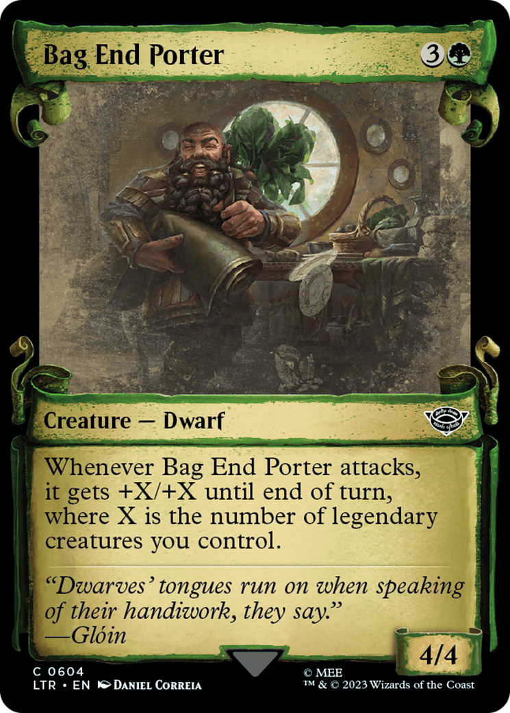 Bag End Porter [The Lord of the Rings: Tales of Middle-Earth Showcase Scrolls] | Good Games North